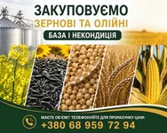 Фото Закуповуємо сільськогосподарські культури (база та некондиція)